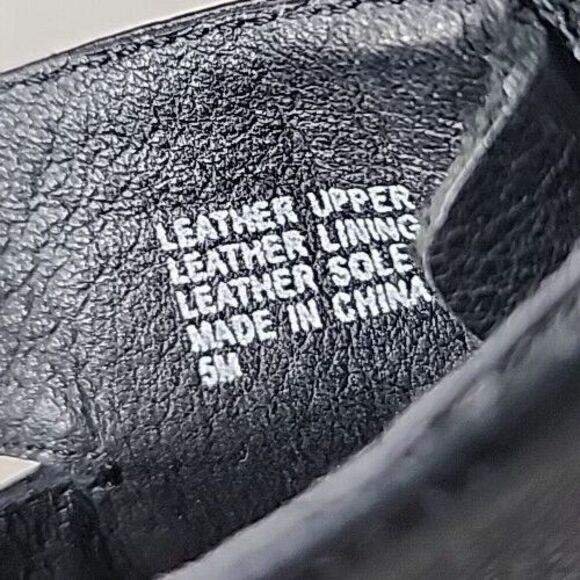 Halogen Black Strappy Leather Stiletto Heels Pumps Women's Size 5 EUC - Picture 9 of 9